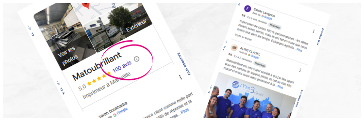 Lire les avis Google de Matoubrillant